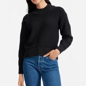 Everlane Black Crew Neck Sweater